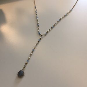 Linear Beaded Necklace